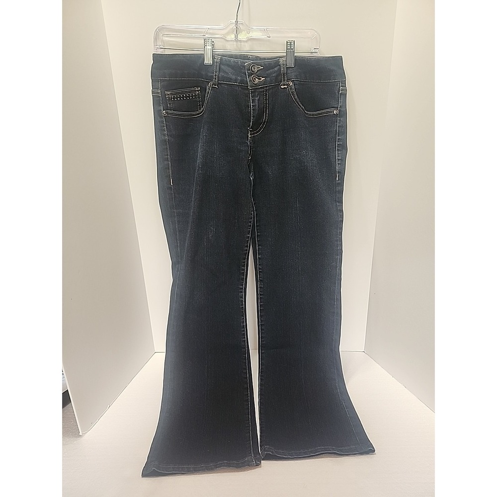 Forever 21 Premium Denim Dark Wash Blue Jeans Size 30 - Picture 1 of 6